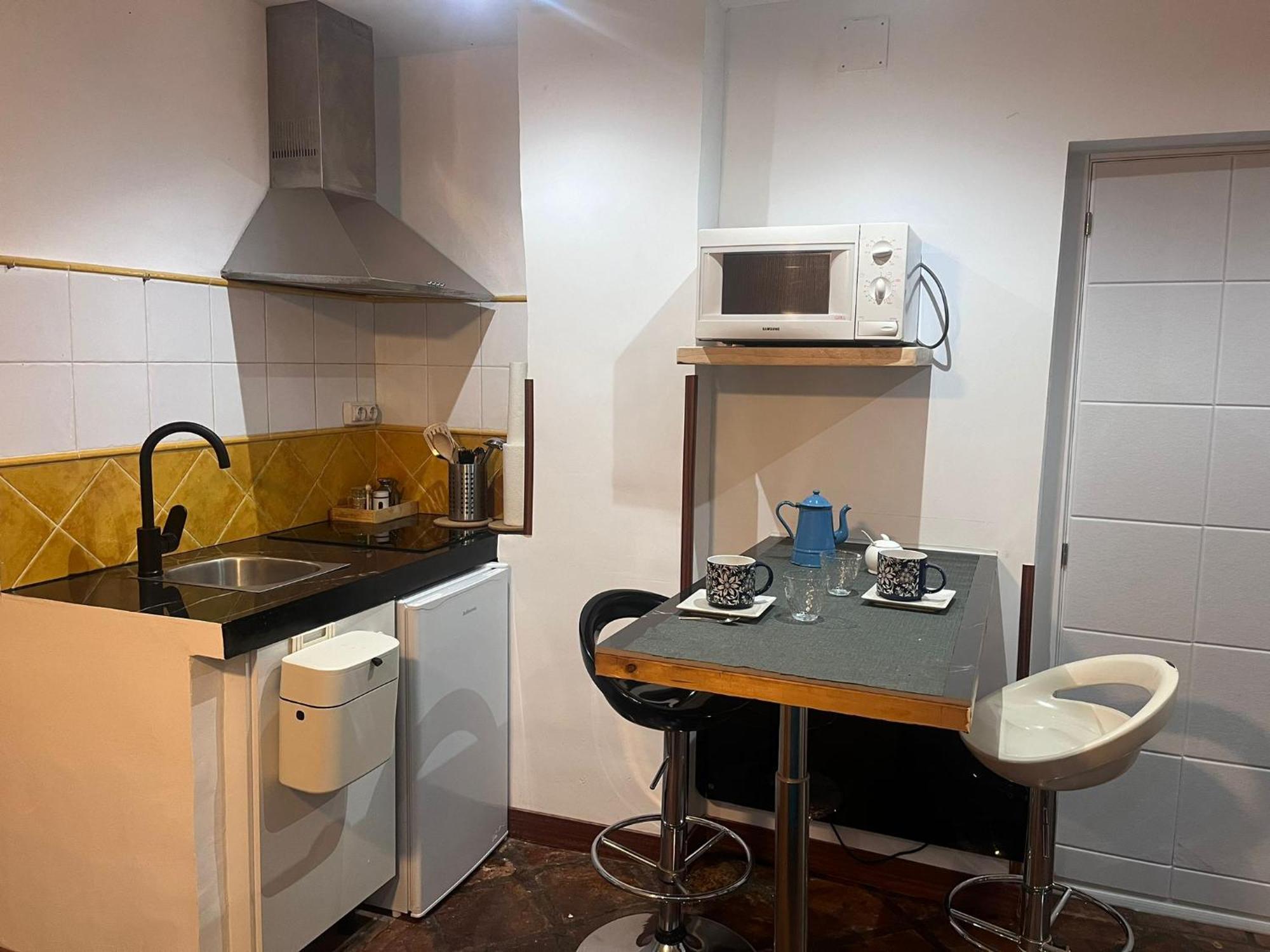 شقة La Cerra -Tiny-House Mijares  المظهر الخارجي الصورة